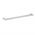 Otus Chrome Slimline SS Double Towel Rail 900mm